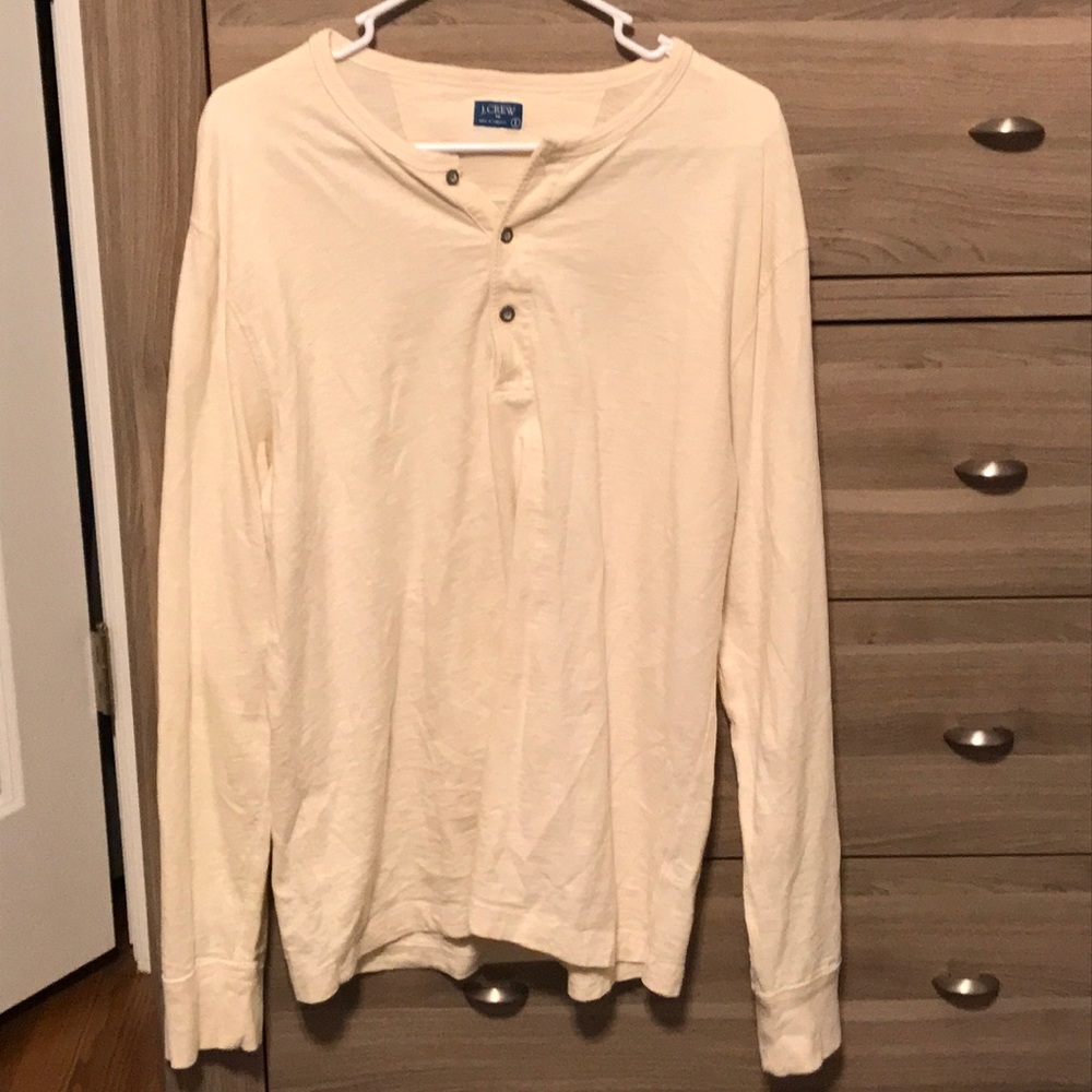 JCREW long sleeve with buttons - size large